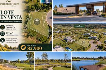 En venta. Excelente lote de 722 m² - Barrio privado Rumencó Joven.